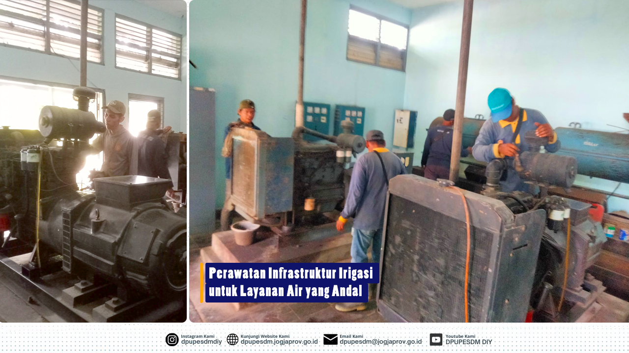 Perawatan Infrastruktur Irigasi untuk Layanan Air yang Andal