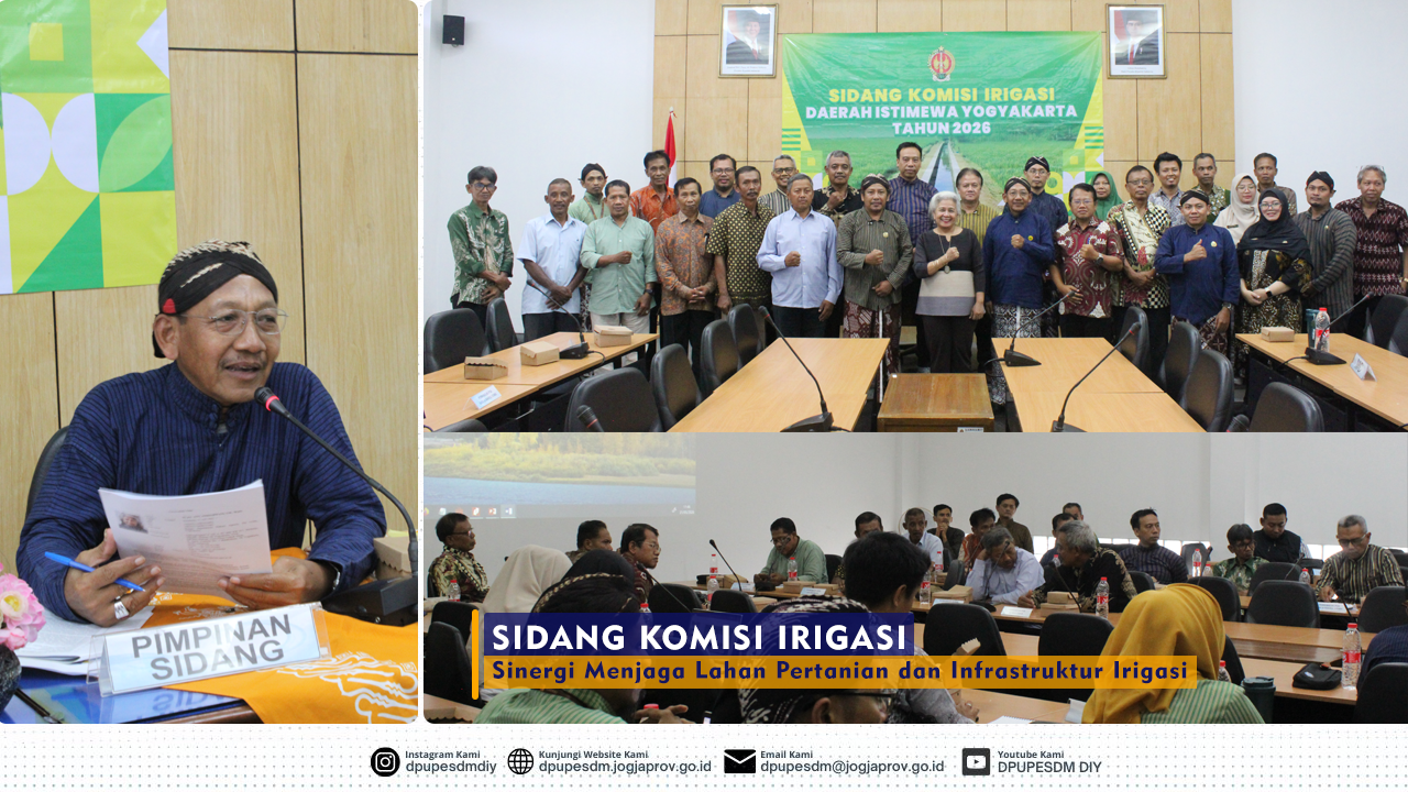 sidang komisi irigasi